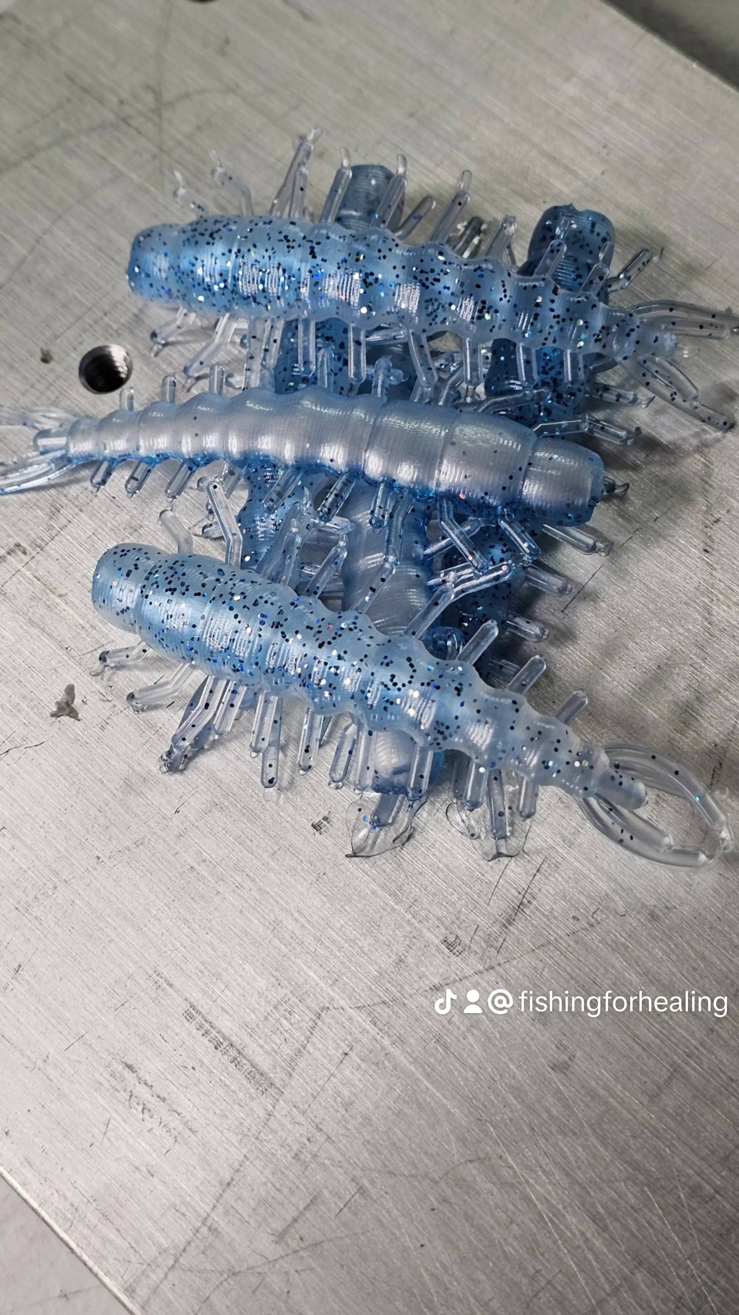 2.75 Inch Hellgrammite - 6 Per Pack